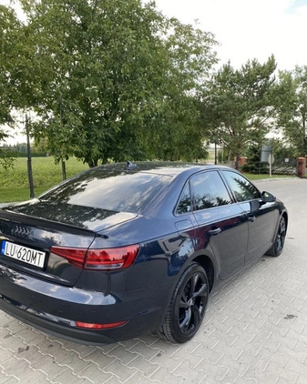 Audi A4 cena 82900 przebieg: 104573, rok produkcji 2017 z Chełm małe 326